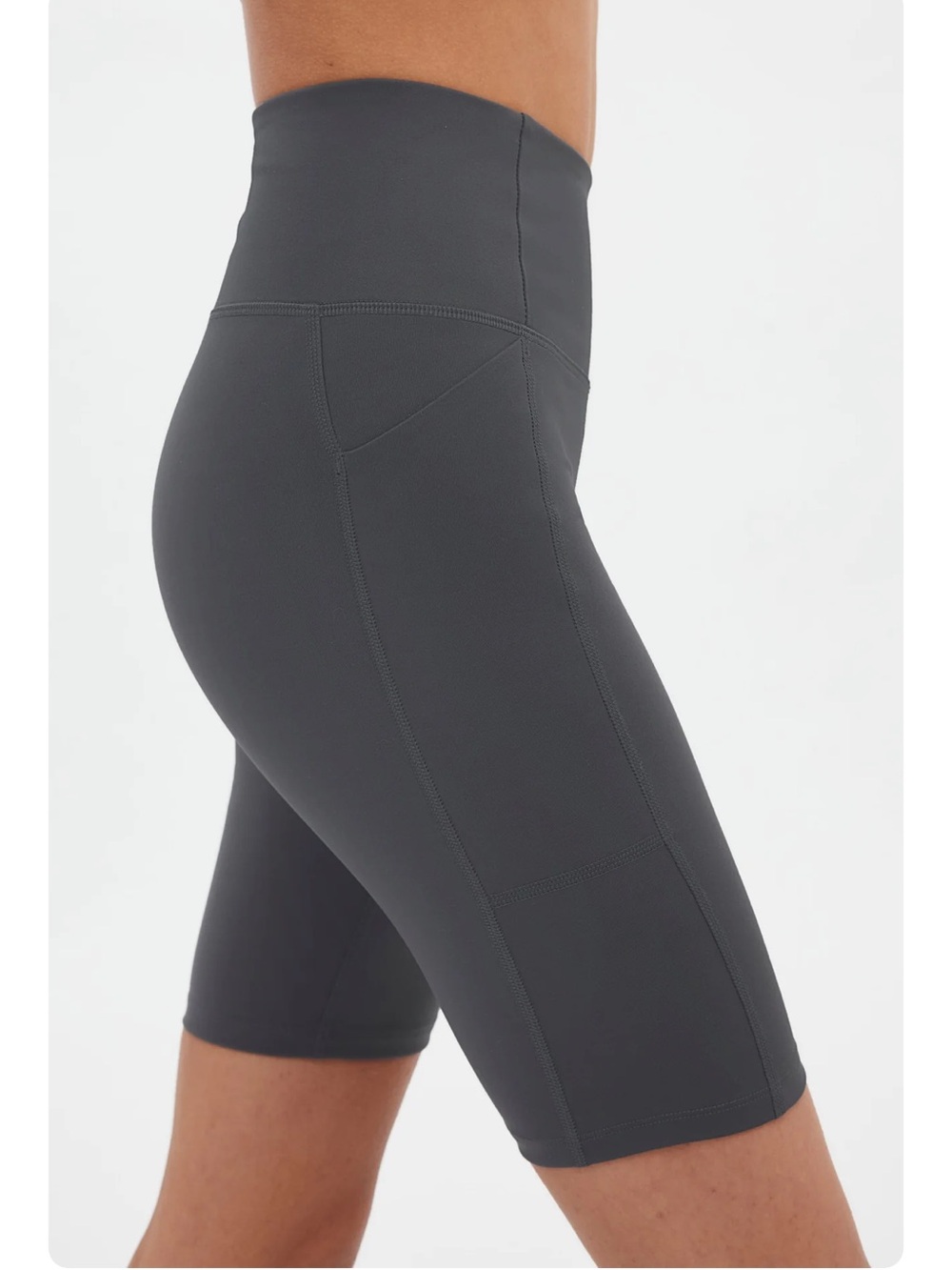 Girlfriend Collective Moon High Rise Bike Short